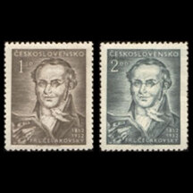 Series of Stamps Czechoslovakia 1952 - František Ladislav Čelakovský