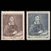 Series of Stamps Czechoslovakia 1952 - Jan Ámos Komenský