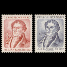 Series of Stamps Czechoslovakia 1952 - Ján Kollár