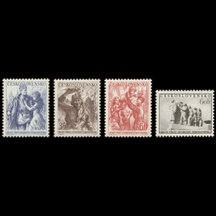 Series of Stamps Czechoslovakia 1955 - Liberation of Czechoslovakia