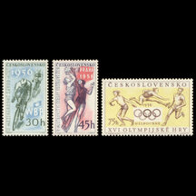 Series of Stamps Czechoslovakia 1956 - Sports (Part 1)