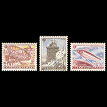 Series of Stamps Czechoslovakia 1957 - Geophysical Year