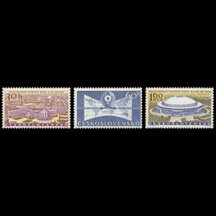 Series of Stamps Czechoslovakia 1959 - International Fair in Brno