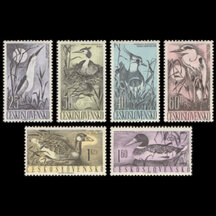 Series of Stamps Czechoslovakia 1960 - Water Birds