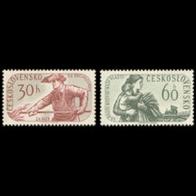 Series of Stamps Czechoslovakia 1960 - Elections