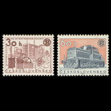 Series of Stamps Czechoslovakia 1964 - Tradition of Engineering