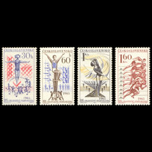 Series of Stamps Czechoslovakia 1965 - Spartakiad