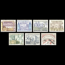 Series of Stamps Czechoslovakia 1965 - City Anniversaries
