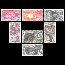 Series of Stamps Czechoslovakia 1965 - Space Research