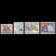 Series of Stamps Czechoslovakia 1965 - Significant Anniversaries I.