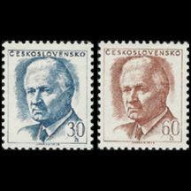 Series of Stamps Czechoslovakia 1968 - Ludvík Svoboda