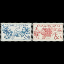 Series of Stamps Czechoslovakia 1968 - Slovak Anniversaries