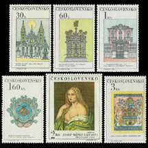 Series of Stamps Czechoslovakia 1968 - Old Prague