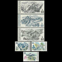 Series of Stamps Czechoslovakia 1969 - TANAP