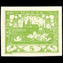 Czechoslovakia Stamp 1948 - Hradčany