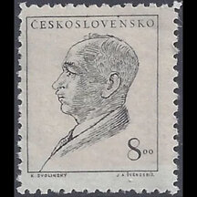 Czechoslovakia Stamp 1948 - Death of E. Beneš
