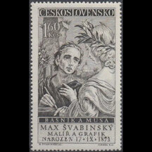 Czechoslovakia Stamp 1958 - Max Švabinský