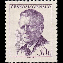 Czechoslovakia Stamp 1959 - Antonín Novotný