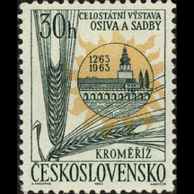 Czechoslovakia Stamp 1963 - Founding of Kroměříž