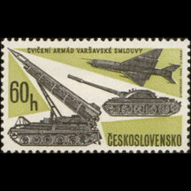 Czechoslovakia Stamp 1966 - Warsaw Pact Army