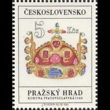 Czechoslovakia Stamp 1966 - Prague Castle