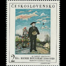 Czechoslovakia Stamp 1967 - Henri Rousseau