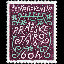 Czechoslovakia Stamp 1967 - Prague Spring