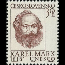 Stamp Czechoslovakia 1968 - Karl Marx