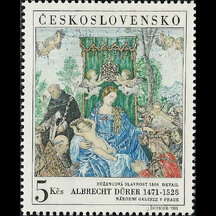 Czechoslovakia Stamp 1968 - Rosary Celebration