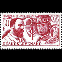 Stamp Czechoslovakia 1969 - M. R. Štefánik