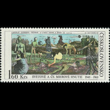 Czechoslovakia Stamp 1969 - Peace Movement