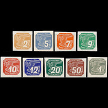 Series of stamps Protectorate of Bohemia and Moravia 1939 - Newspaper