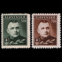 Series of Stamps Slovakia 1939 - J. Tiso