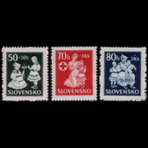 Series of Stamps Slovakia 1943 - Charitable