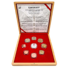 Set of Euro Coins SR20 - Tokyo Olympics - Wood