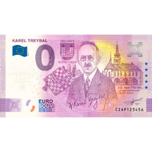 0 Euro Souvenir Czech Republic 2020 - Karel Treybal - Anniversary