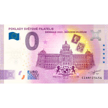 0 Euro Souvenir Czech Republic 2020 - Treasures of World Philately - Anniversary