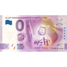 0 Euro Souvenir Czech Republic 2021 - 45 years of Czechoslovak cosmonaut - Anniversary