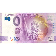 0 Euro Souvenir Czech Republic 2021 - 45 years of Czechoslovak cosmonaut - Anniversary