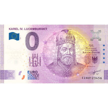 0 Euro Souvenir Czech Republic 2021 - Charles IV of Luxembourg - Anniversary