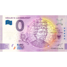 0 Euro Souvenir Czech Republic 2021 - Wenceslas IV of Luxembourg - Anniversary