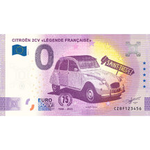 0 Euro Souvenir Czech Republic 2023 - Citroen 2CV