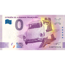 0 Euro Souvenir Czech Republic 2024 - Citroen DS French Legend