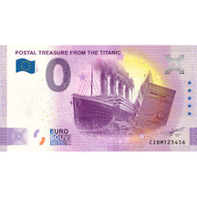 0 Euro Souvenir Czech Republic 2024 - Postal Treasure from the Titanic