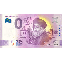 0 Euro Souvenir Czech Republic 2025 - Jan Hus