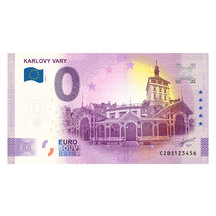 0 Euro Souvenir Czech Republic 2025 - KARLOVY VARY