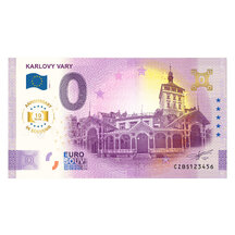 0 Euro Souvenir Czech Republic 2025 - KARLOVY VARY Anniversary