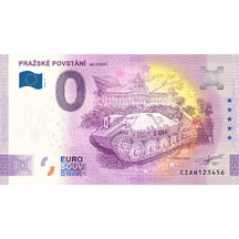 0 Euro Souvenir Czech Republic 2025 - Prague Uprising