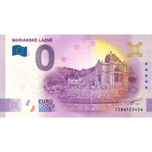 0 Euro Souvenir Czech Republic 2026 - Mariánské Lázně - Gold