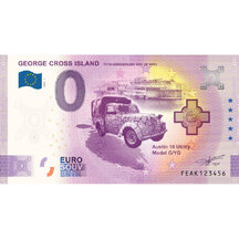 0 Euro Souvenir Malta 2020 - George Cross Island